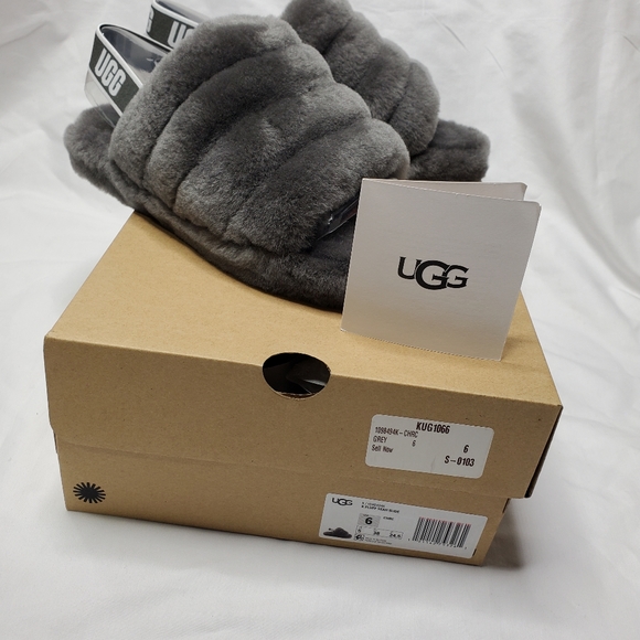 UGG Kids Fluff Yeah Slide Sandals